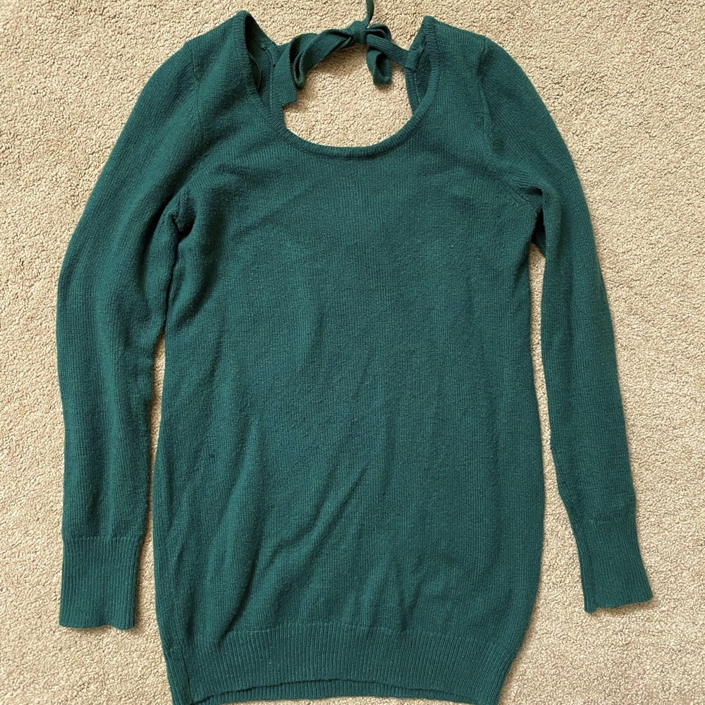 Dark Green Maternity Long Sleeve/Sweater